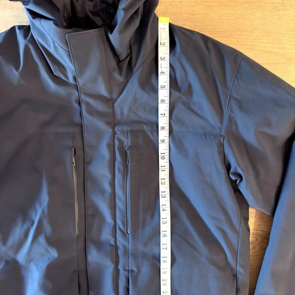 Mens Uniqlo Hybrid Down Water-repellent‎ Insulated Outerwear Jacket-Black-Size M